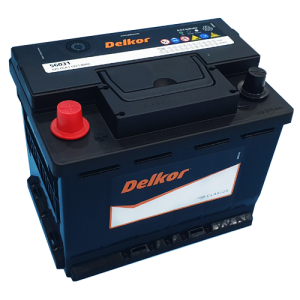 ẮC QUY DELKOR DIN 56031 R (12V-60AH) 2 del din 56031111111111111111111