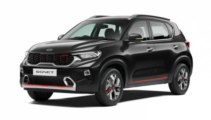 Ắc quy xe Kia Sonet 1 mau xe kia sonet black pearl